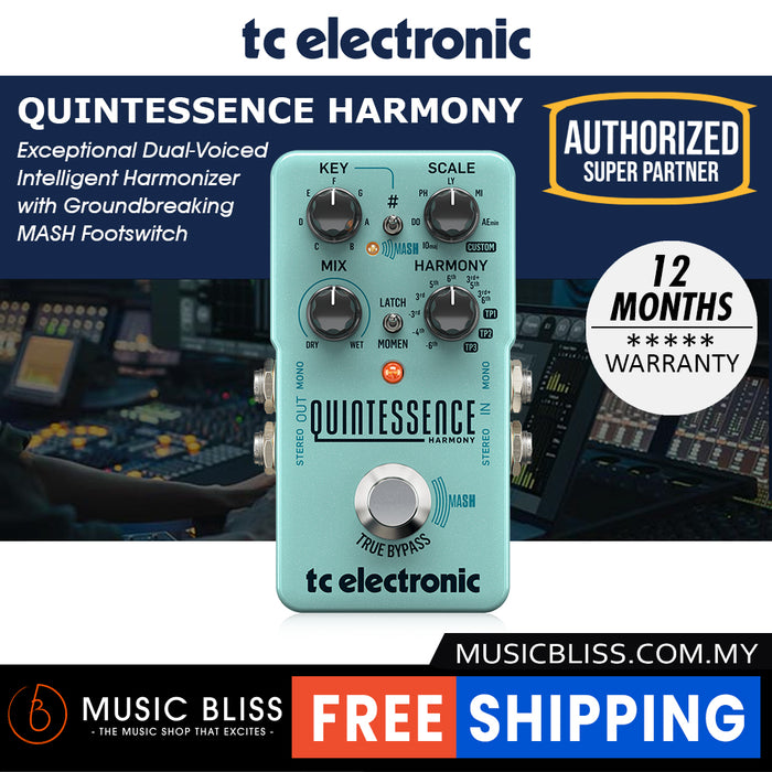 TC Electronic Quintessence Harmony Pedal - Music Bliss Malaysia