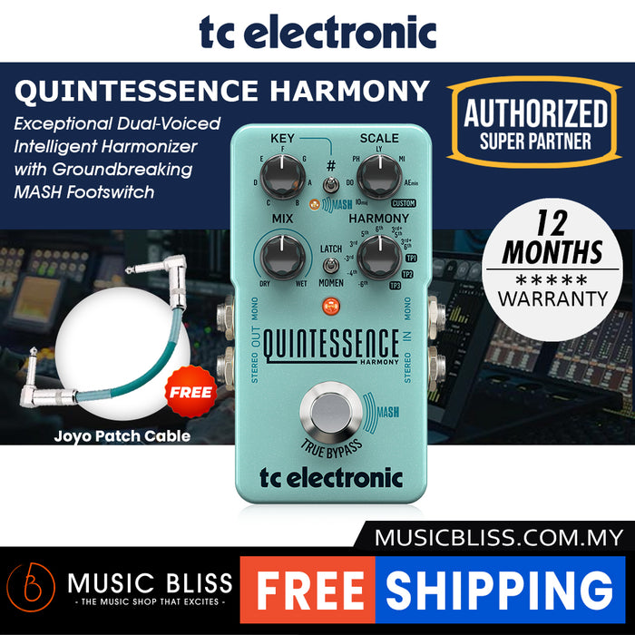 TC Electronic Quintessence Harmony Pedal - Music Bliss Malaysia