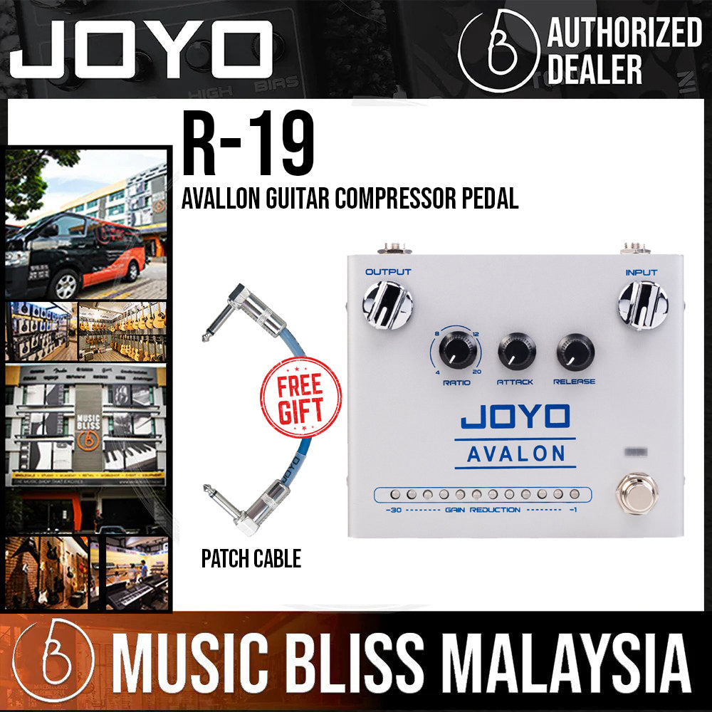 joyo compressor pedal Joyo R-19 Avallon Guitar Compressor Pedal (R19)