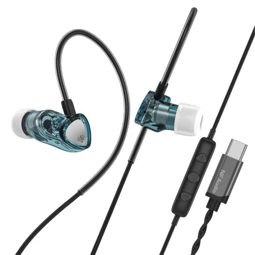 NF Acous RA05 Dynamic Driver Earphones IEM Type C No Mic (Blue)
