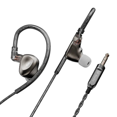NF ACOUS RA15 MC2L-10M Dynamic Driver Music In-Ear Music Monitor/Earphone, equipped with replaceable tuning tubes.