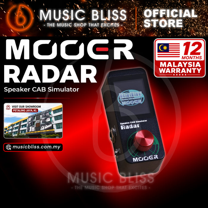 Mooer Radar Speaker Cab Simulator Pedal
