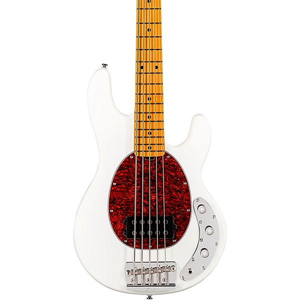 Sterling By Music Man StingRay Classic RAY25CA Bass Guitar - Olympic White