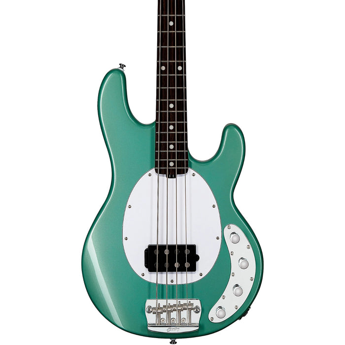 Sterling By Music Man StingRay RAY34 Bass Guitar - Dorado Green