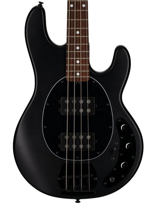 Sterling By Music Man StingRay RAY4HH Electric Bass Guitar - Stealth Black