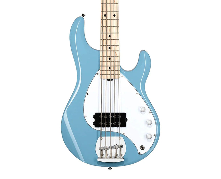 Sterling By Music Man StingRay RAY5 Electric Bass Guitar - Chopper Blue