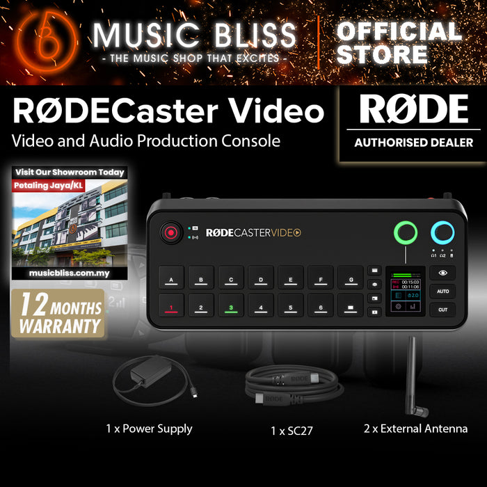 Rode RODECaster Video A/V Production Console