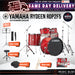 Yamaha Rydeen 5-Piece Drum Set without CYMBAL Set - 22" Kick - Hot Red - Music Bliss Malaysia