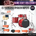 Yamaha Rydeen 5-Piece Drum Set without CYMBAL Set - 22" Kick - Hot Red - Music Bliss Malaysia