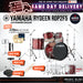 Yamaha Rydeen 5-Piece Drum Set without CYMBAL Set - 22" Kick - Burgundy Glitter - Music Bliss Malaysia