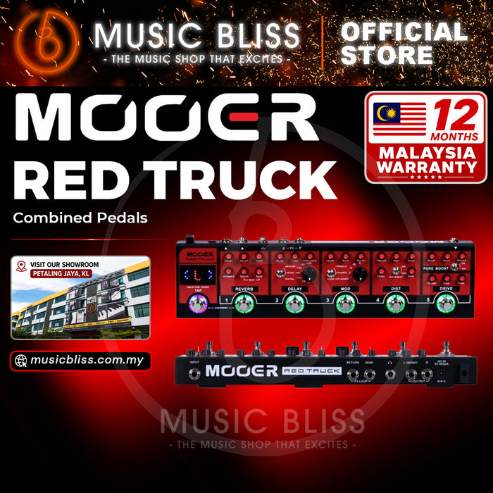 Mooer Red Truck Multi-Effects Pedal