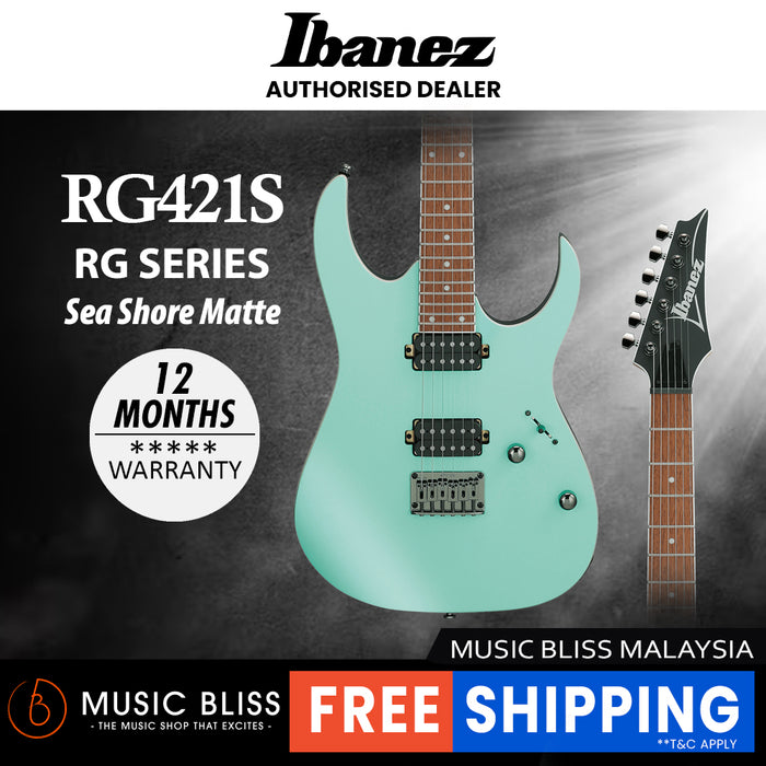Ibanez RG421S Electric Guitar - Sea Shore Matte