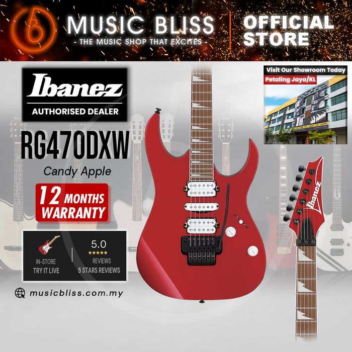 Ibanez RG470DXW RG Standard Series Electric Guitar - Candy Apple