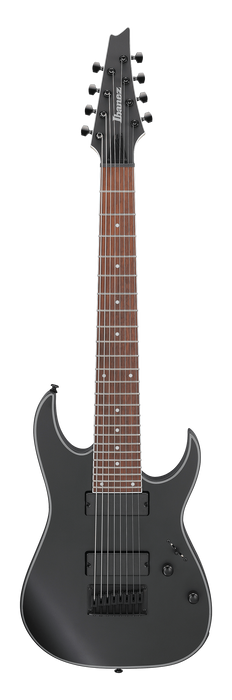Ibanez RG Standard RG8EX 8-String Electric Guitar - Black Flat