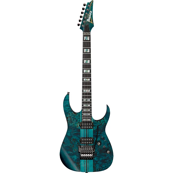 Ibanez Premium RGT1220PB Electric Guitar - Cosmic Blue Low Gloss