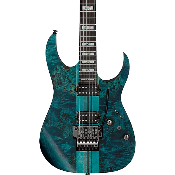 Ibanez Premium RGT1220PB Electric Guitar - Cosmic Blue Low Gloss