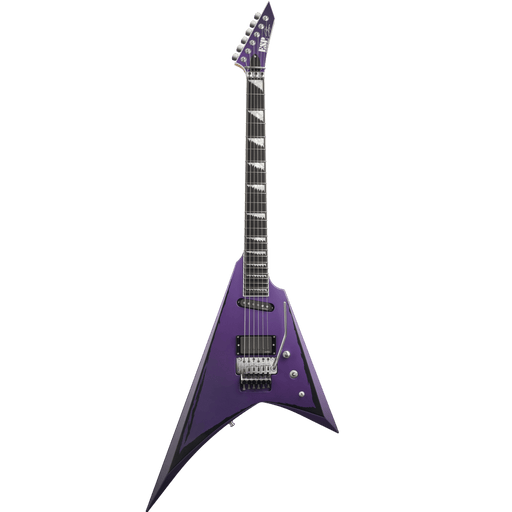 ESP Original ALEXI LAIHO Signature RIPPED - Purple Fade/Black Stripe [MIJ - Made in Japan] - Music Bliss Malaysia