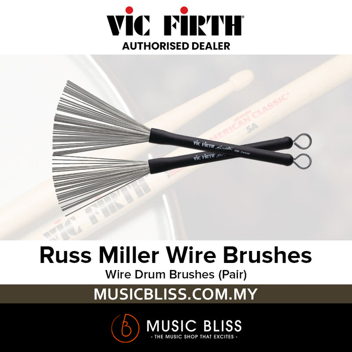 Vic Firth RMWB Russ Miller Wire Brushes