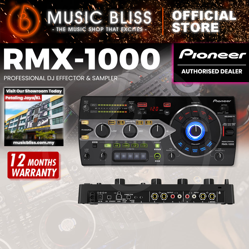 Pioneer DJ RMX-1000 Performance Effects System (RMX1000) | Music Bliss ...