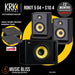 KRK ROKIT 5 G4 5" Powered Studio Monitor with Gator Studio Monitor Isolation Pads - Pair - Music Bliss Malaysia