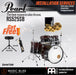 Pearl Roadshow 5-piece Drum Set with Drumstick and Throne - 22" Kick - Garnet Fade - Music Bliss Malaysia