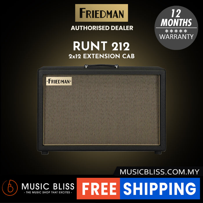 Friedman Runt 212 120-watt 2x12" Extension Cabinet