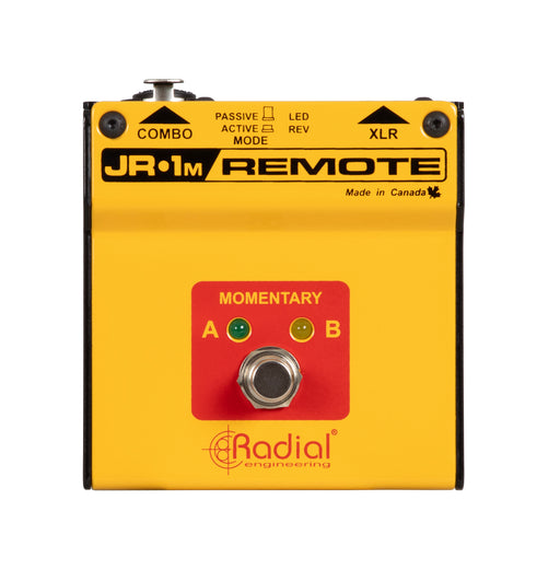 Radial Engineering JR1-M Momentary AB Footswitch - Music Bliss Malaysia