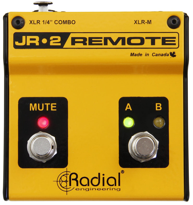 Radial Engineering JR2 2-button Footswitch for the Radial Firefly DI ...
