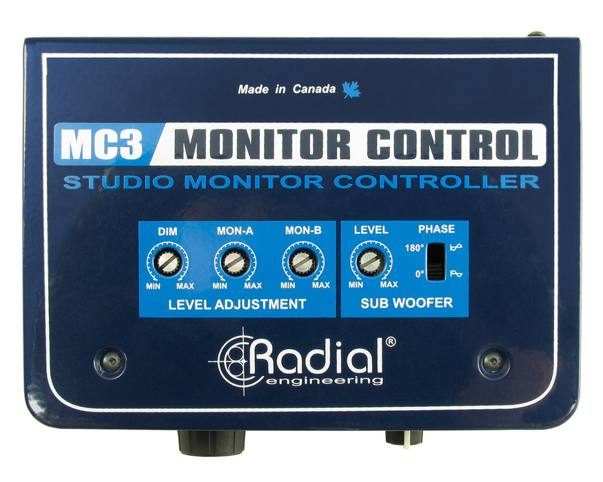 Radial Engineering MC3 Monitor Controller - Music Bliss Malaysia