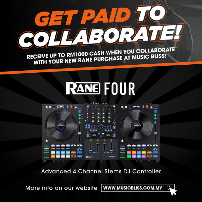 Rane Four 4-channel Stems DJ Controller - 8.5