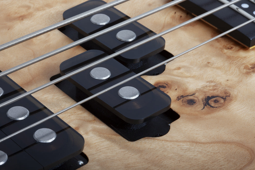 Schecter Reaper-4 Electric Bass Guitar - Natural Satin