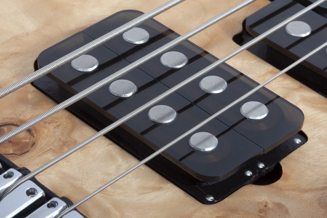Schecter Reaper-4 Electric Bass Guitar - Natural Satin