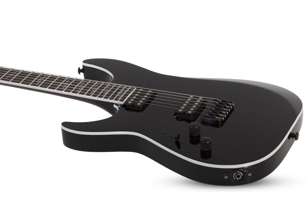 Schecter Reaper-6 Custom Left-Handed Electric Guitar - Gloss Black