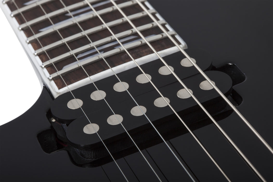 Schecter Reaper-6 Custom Left-Handed Electric Guitar - Gloss Black