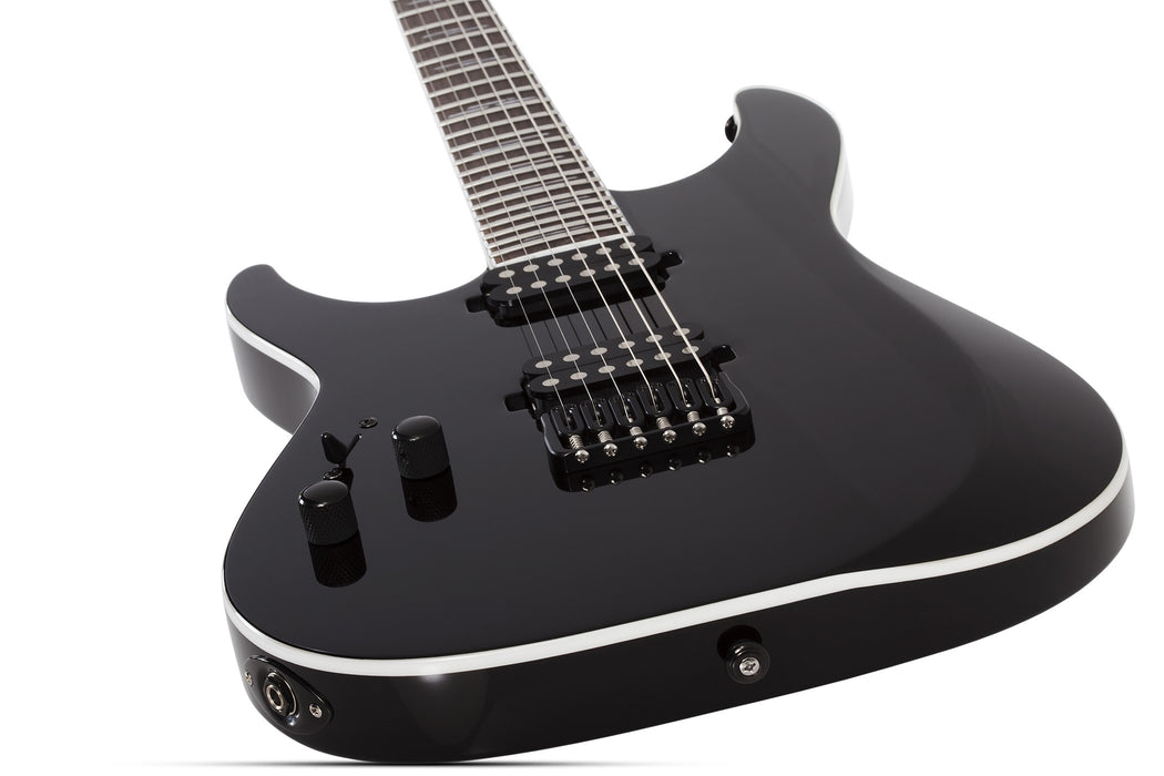 Schecter Reaper-6 Custom Left-Handed Electric Guitar - Gloss Black