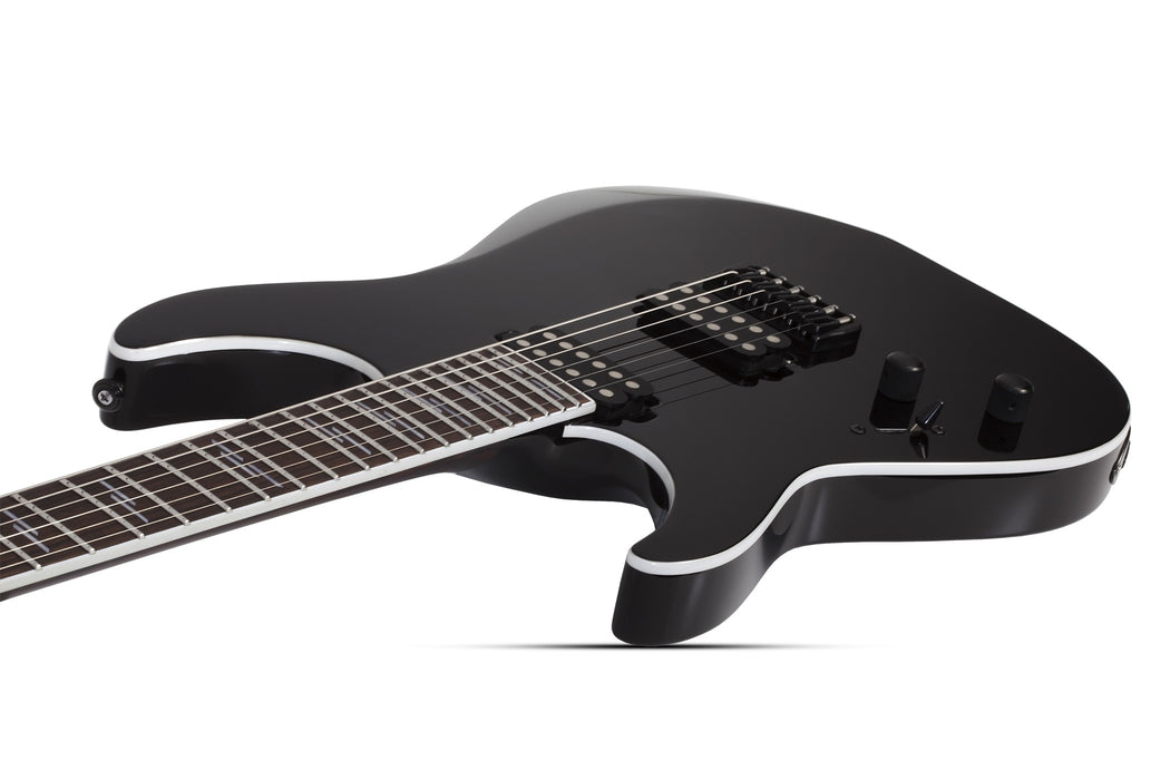 Schecter Reaper-6 Custom Left-Handed Electric Guitar - Gloss Black