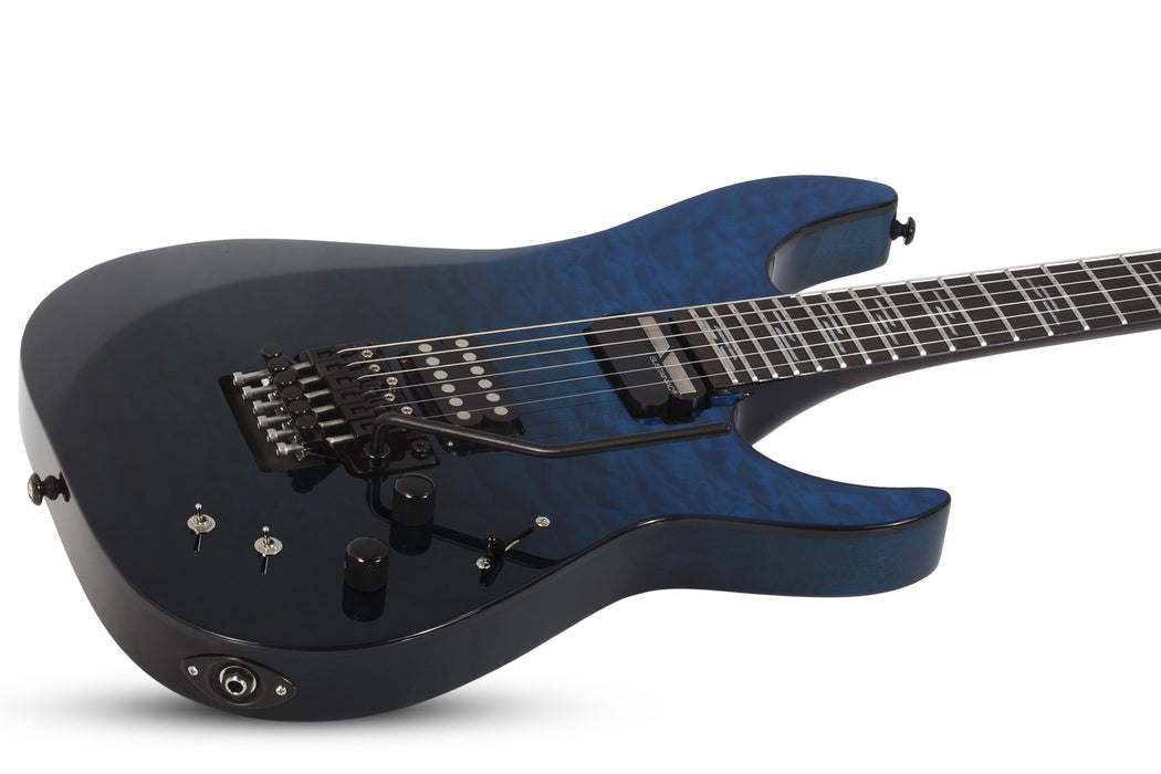 Schecter Reaper-6 Elite FR-S Electric Guitar - Deep Blue Ocean