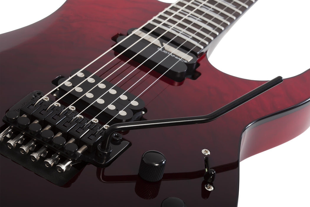 Schecter Reaper-6 Elite FR-S Left-Handed Electric Guitar - Bloodburst