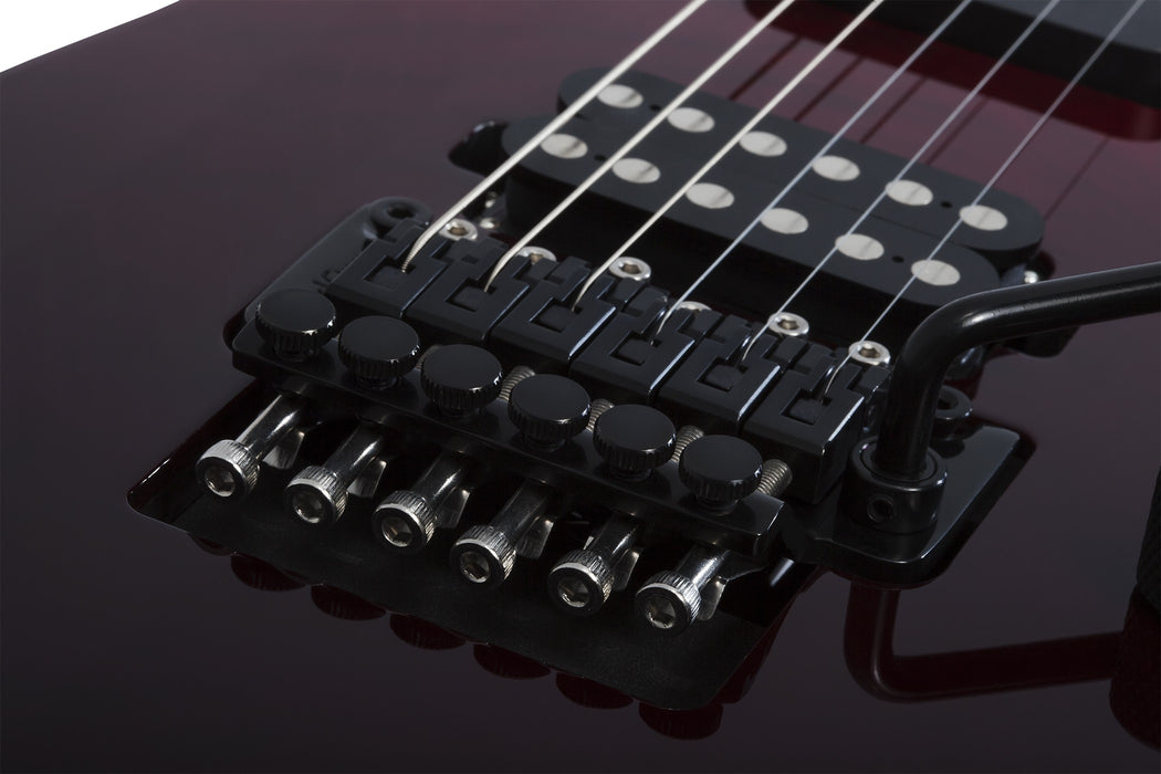 Schecter Reaper-6 Elite FR-S Left-Handed Electric Guitar - Bloodburst
