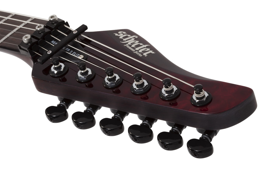 Schecter Reaper-6 Elite FR-S Left-Handed Electric Guitar - Bloodburst