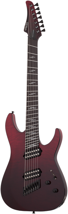 Schecter Reaper-7 Elite MS Electric Guitar - Bloodburst