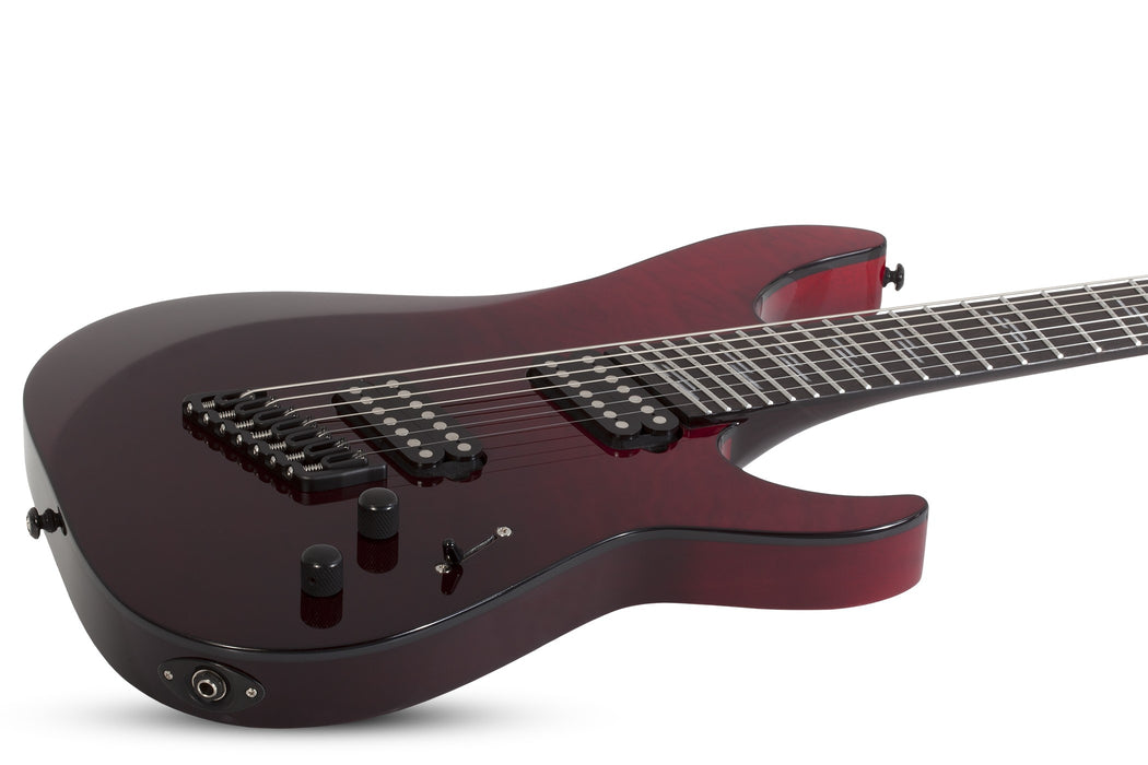 Schecter Reaper-7 Elite MS Electric Guitar - Bloodburst