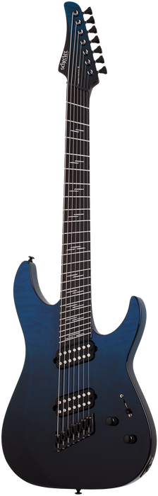 Schecter Reaper-7 Elite MS Electric Guitar - Deep Blue Ocean