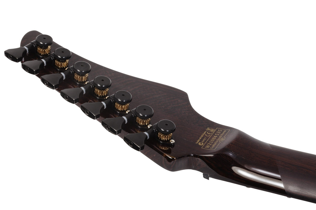 Schecter Reaper-7 Elite MS Electric Guitar - Deep Blue Ocean