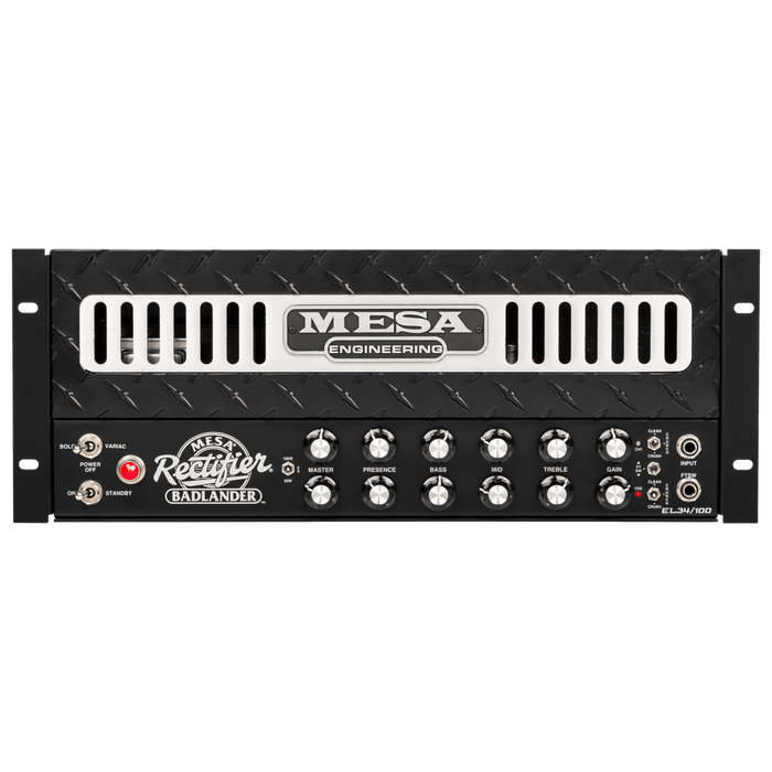 Restiger Mesa Boogie Rectifier Badlander 100-watt 2-channel Rackmount Tube Head ...