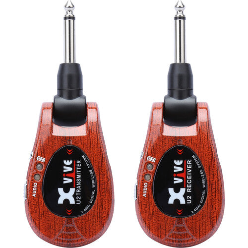 Xvive U2 2.4Ghz Digital Wireless Guitar System - Redwood