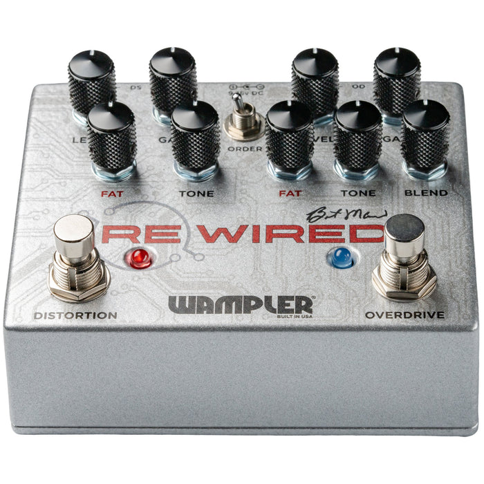 Wampler ReWired Brent Mason Signature Overdrive and Distortion Pedal