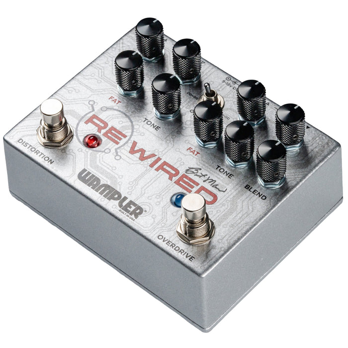 Wampler ReWired Brent Mason Signature Overdrive and Distortion Pedal