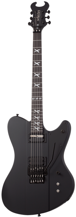 Schecter Riggs Ultra FR-S Electric Guitar - Satin Black