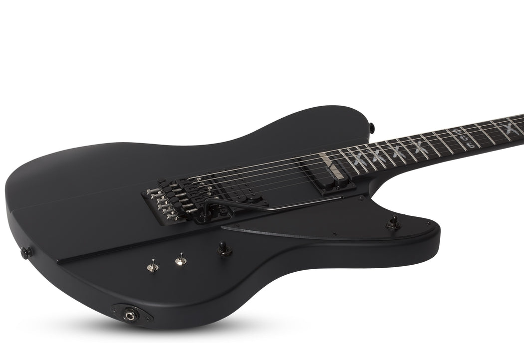 Schecter Riggs Ultra FR-S Electric Guitar - Satin Black